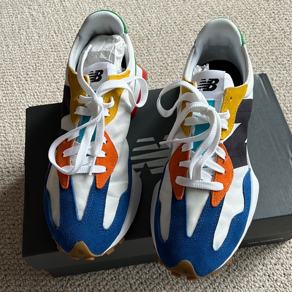 New Balance 327 multi color size 9 in box